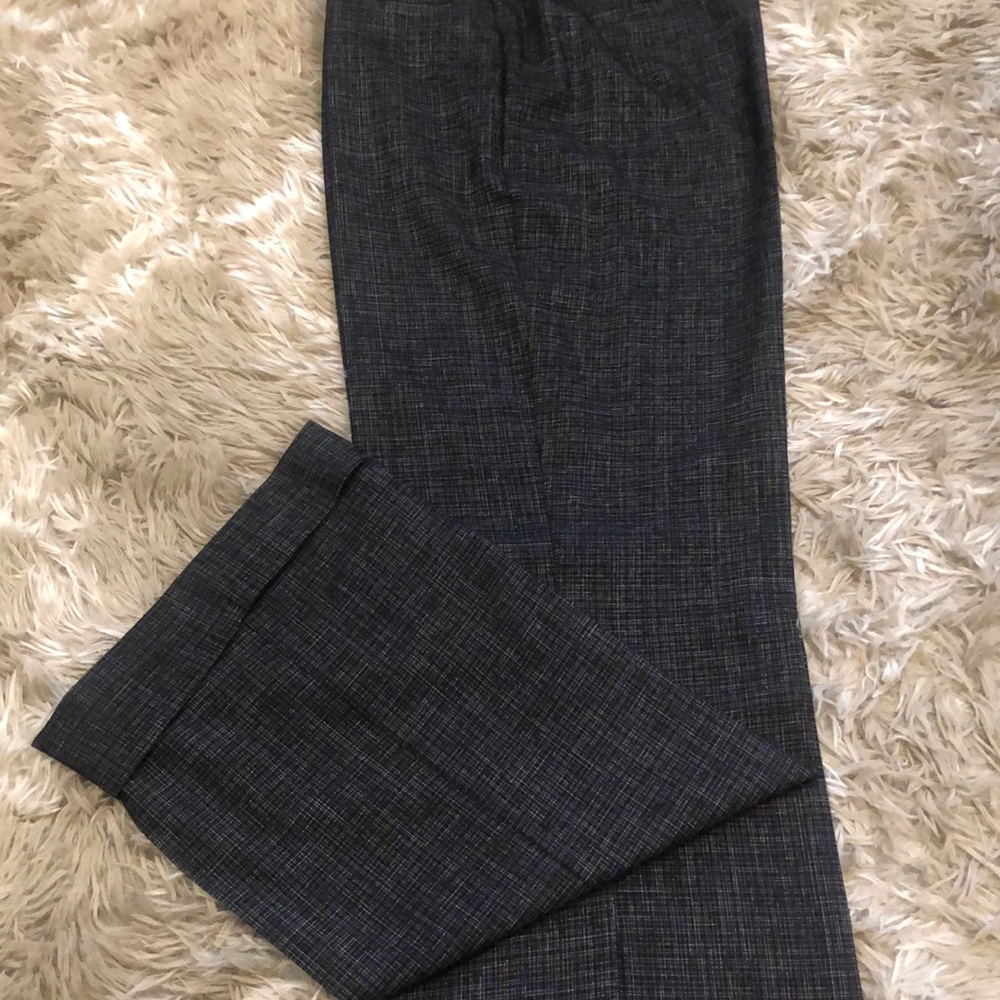 Black/Grey Trouser Slacks. Size 8